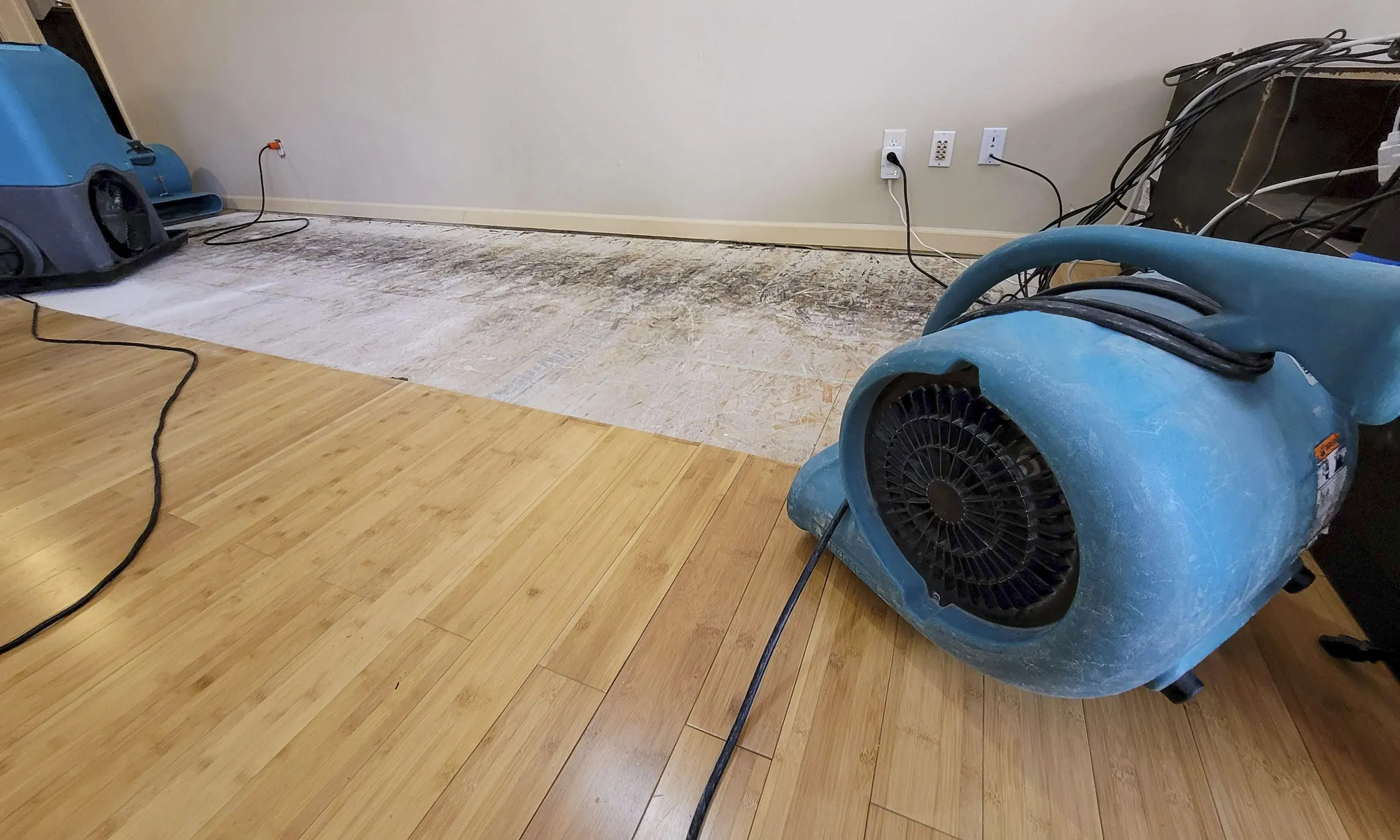 water damage restoration